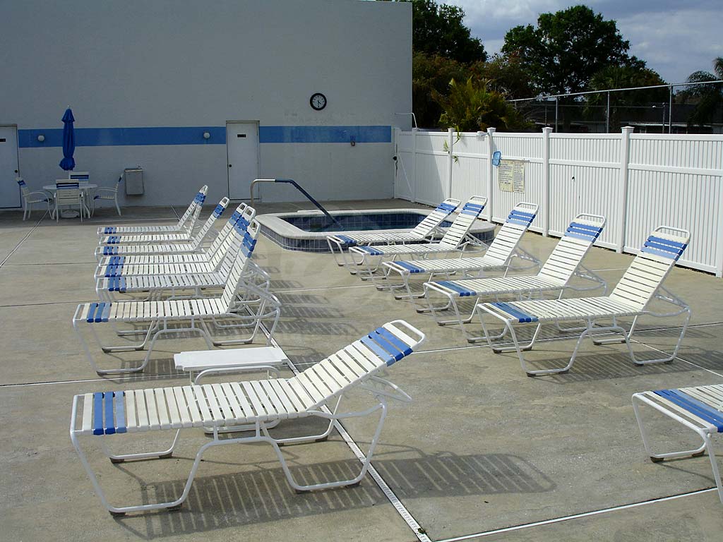 Myerlee Gardens Community Pool and Sun Deck Furnishings